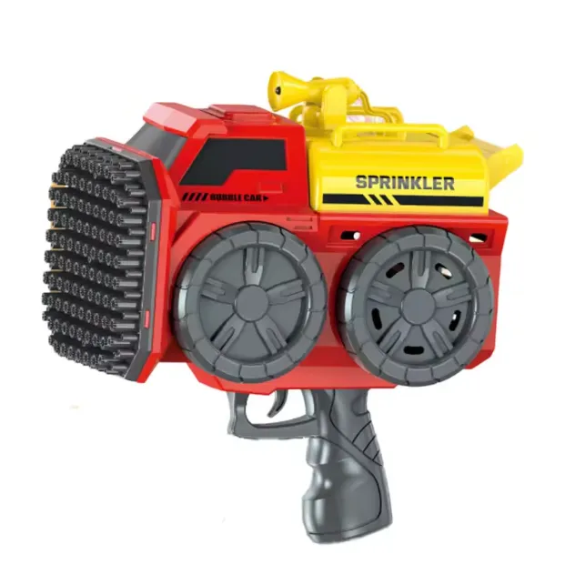 139 Holes Sprinkler Bubble Gun With LED Lights