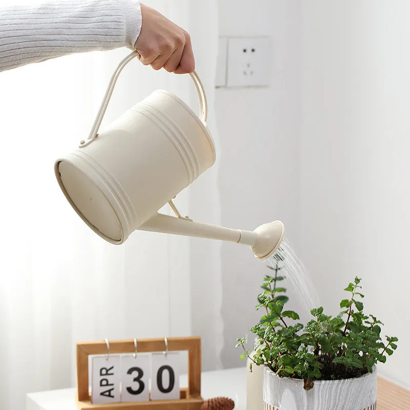 2L Garden Watering Can for Outdoor Plants & Flowers-Beige