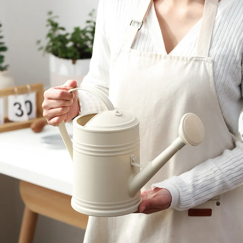 2L Garden Watering Can for Outdoor Plants & Flowers-Beige