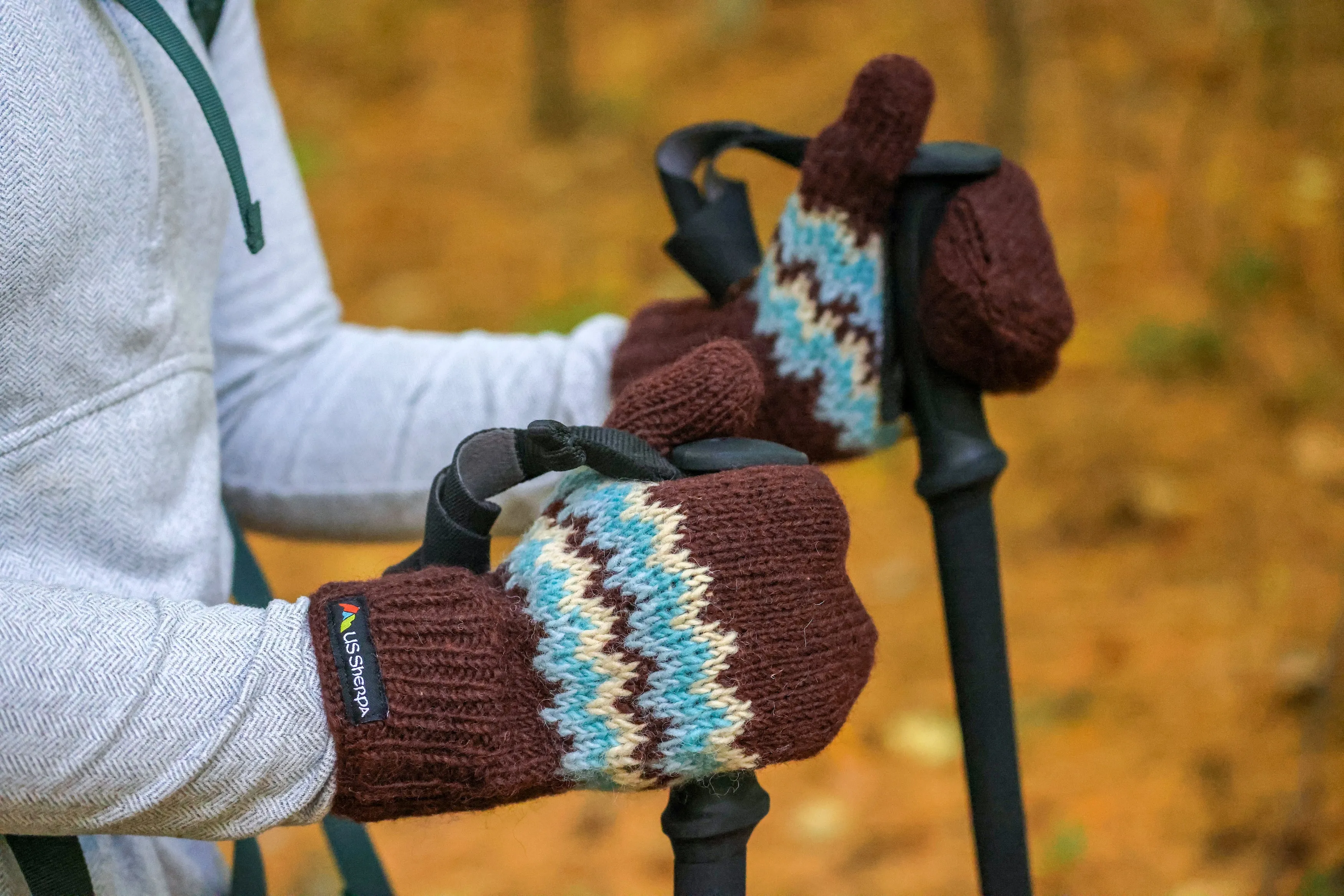 444-Fire Yeti Mitten | 105 YM by US Sherpa