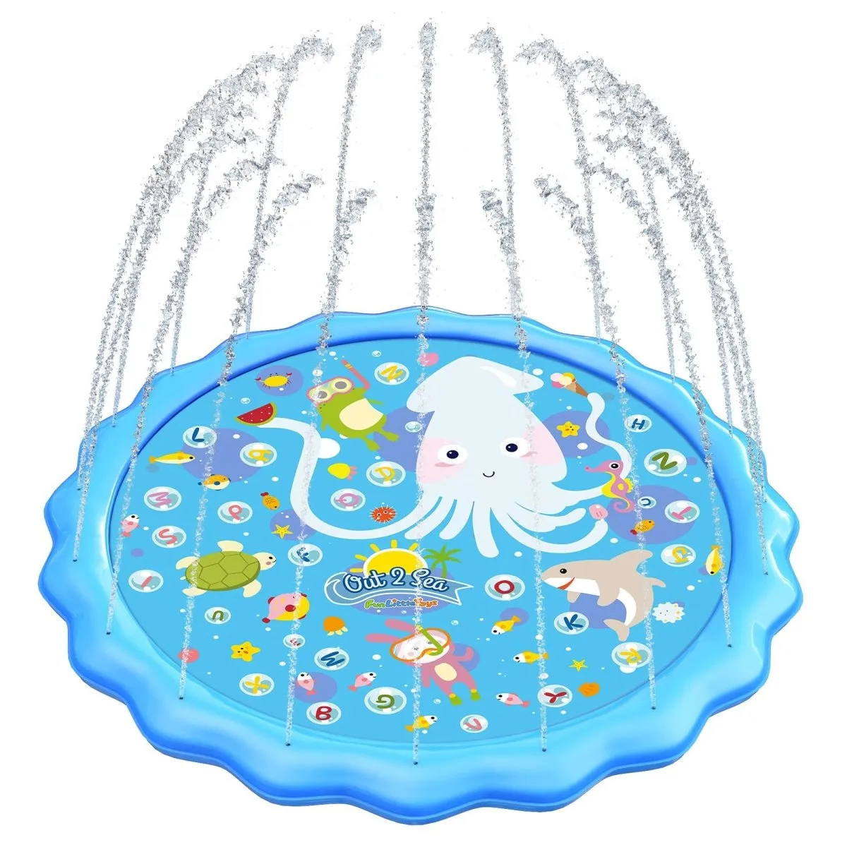 60 Inches Splash Pad for Kids