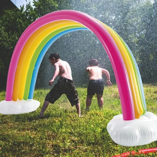 9 ft. Intex Inflatable Rainbow Cloud Sprinkler