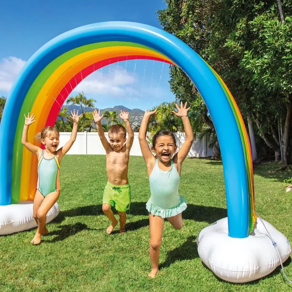9 ft. Intex Inflatable Rainbow Cloud Sprinkler