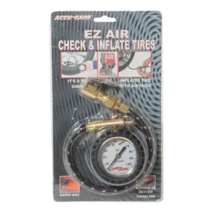 Accu-Gage Tire Pressure Gauge with Protective Rubber