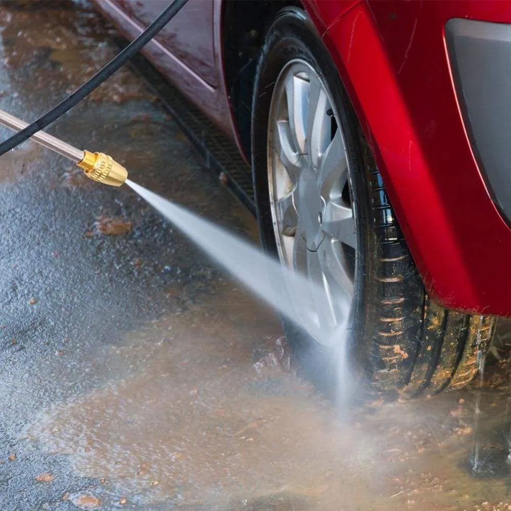 Adjustable High Pressure Metal Gun Foam Nozzles for Watering Sprinkler