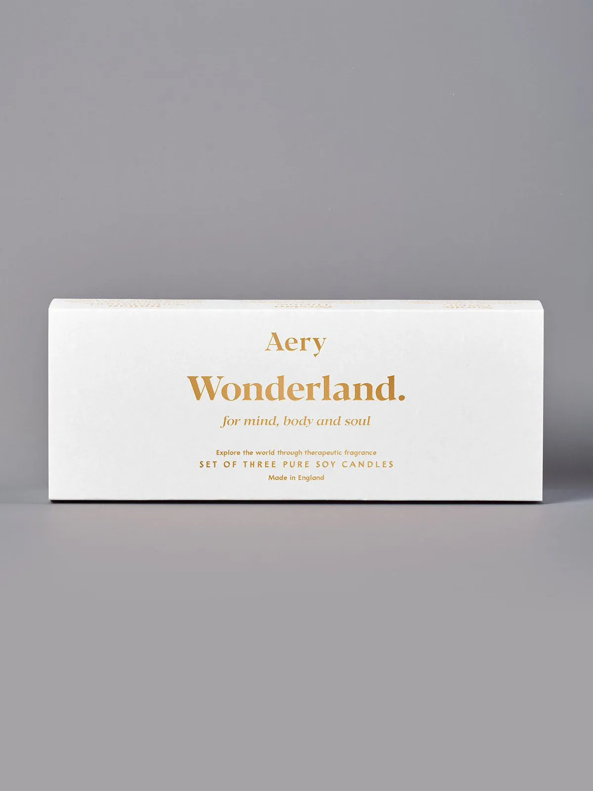 Aery Fernweh Collection Wonderland Votive Candle Gift Set of 3