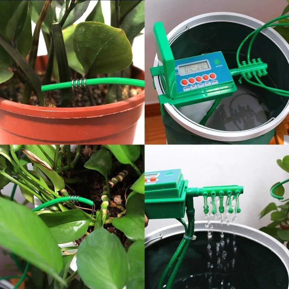 Automatic Micro Drip Watering Sprinkler with Smart Controller for Garden,bonsai