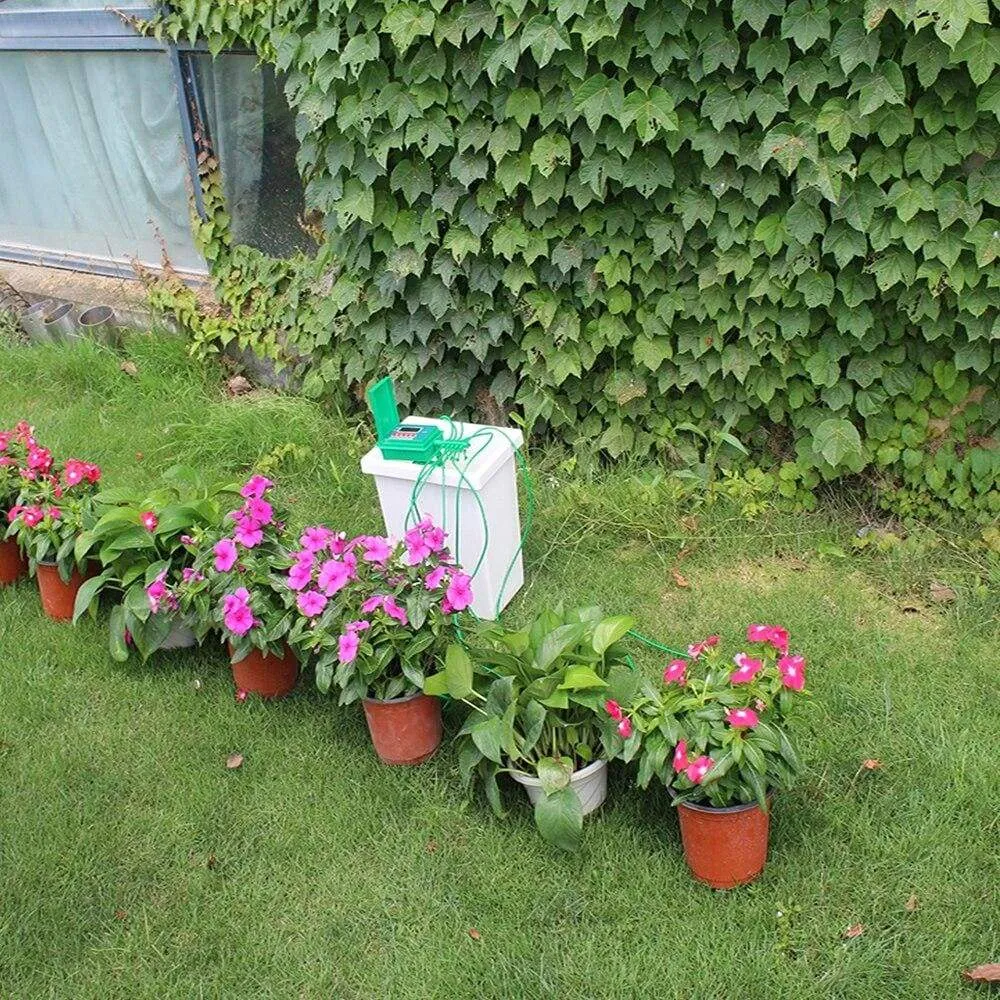 Automatic Pump Drip Watering Sprinkler with Smart Water Timer Controller