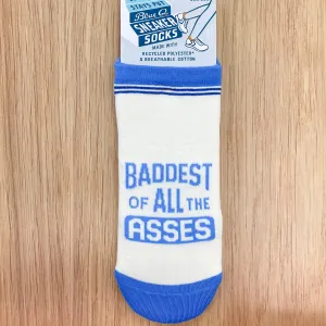 Baddest of All the Asses Sneaker Socks