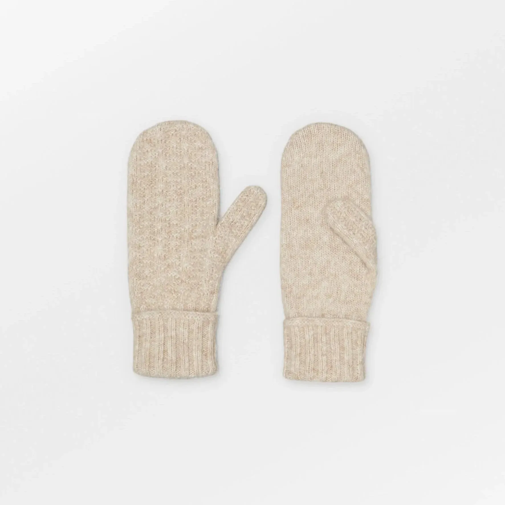 Becksöndergaard Birch White Cable Mittens