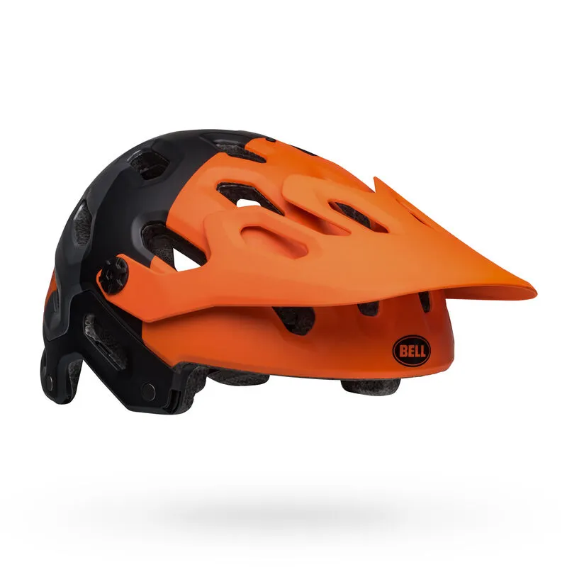 Bell Super 3R (MIPS) MTB Helmet - Matt Orange / Black