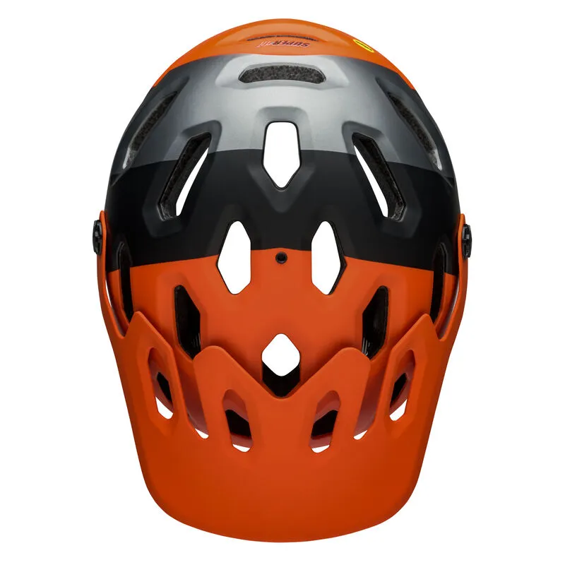 Bell Super 3R (MIPS) MTB Helmet - Matt Orange / Black