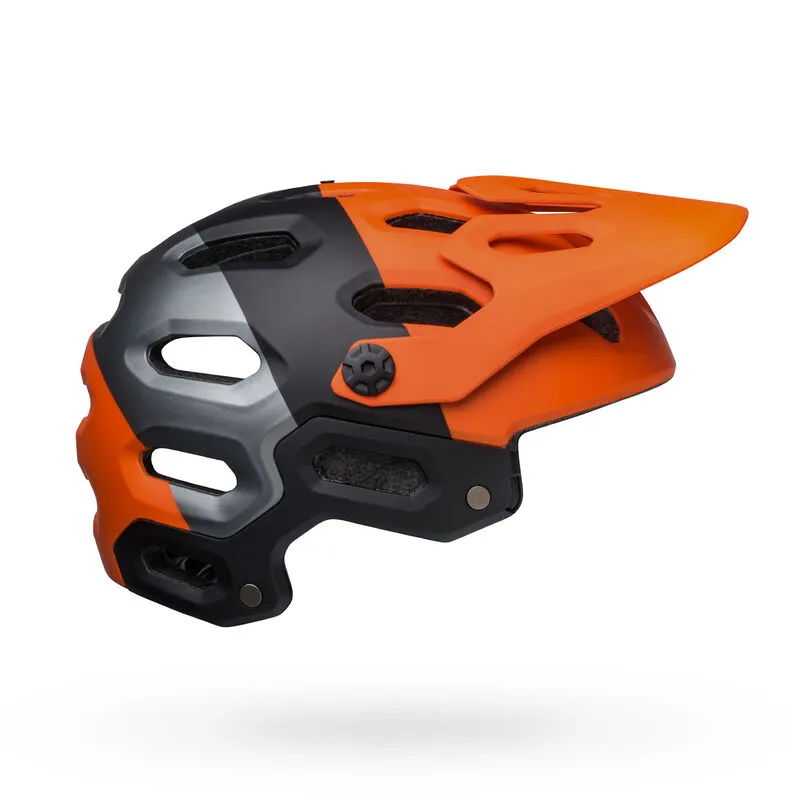 Bell Super 3R (MIPS) MTB Helmet - Matt Orange / Black
