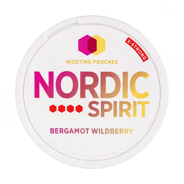 Bergamot Wildberry Standard Nicotine Pouches by Nordic Spirit