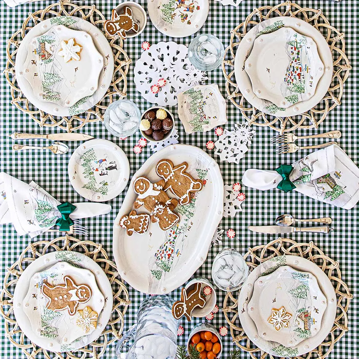 Berry & Thread North Pole Dessert/Salad Plate
