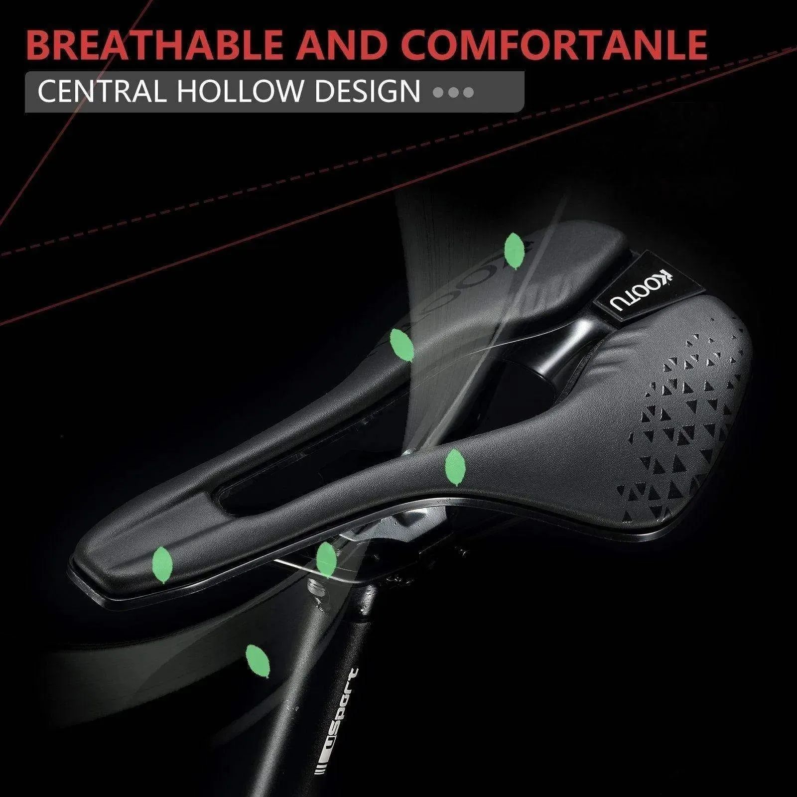 Bicycle Saddle Hollow Tech Bike Saddle Seat Universal Seat Cover