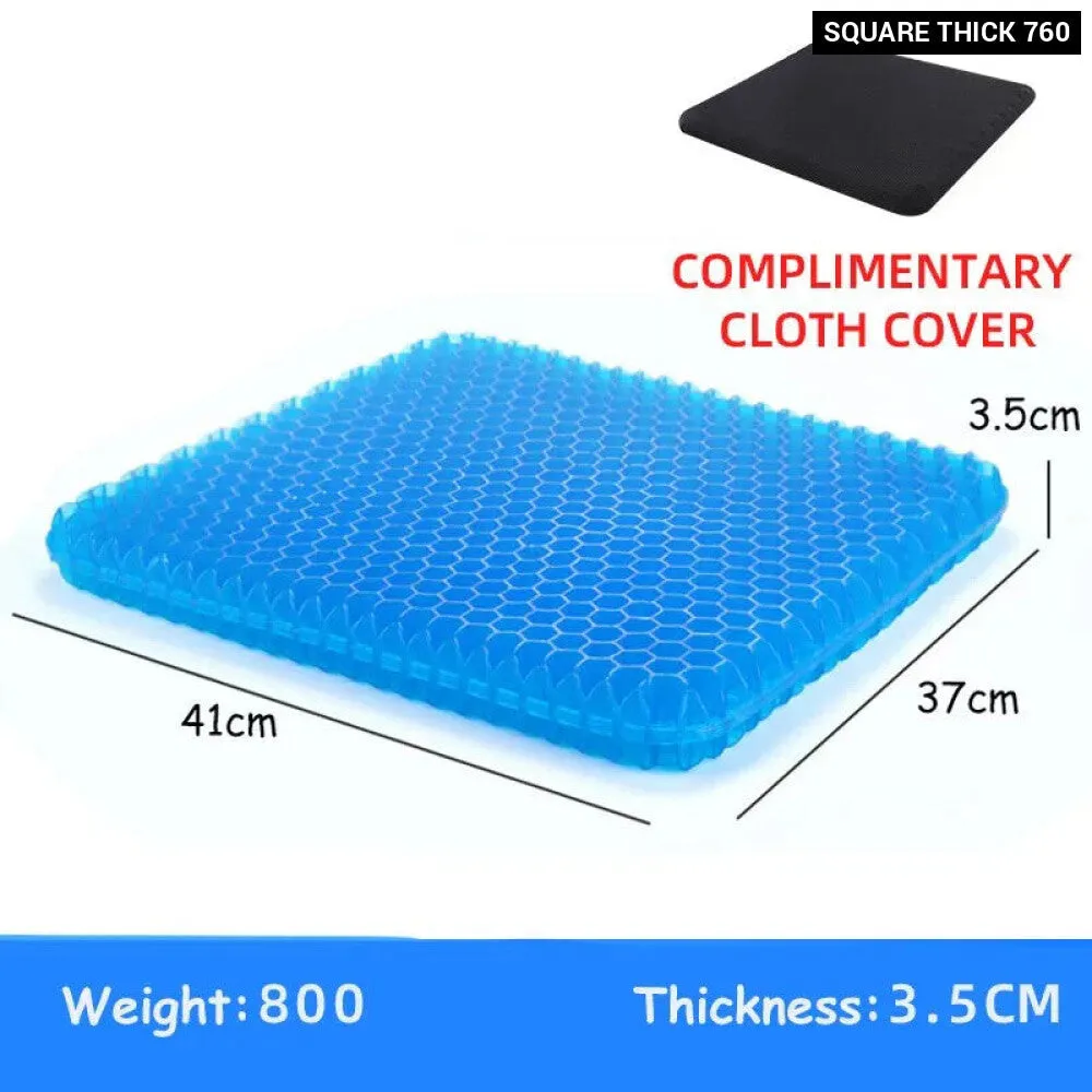 Breathable Gel Seat Cushion for Pain Relief