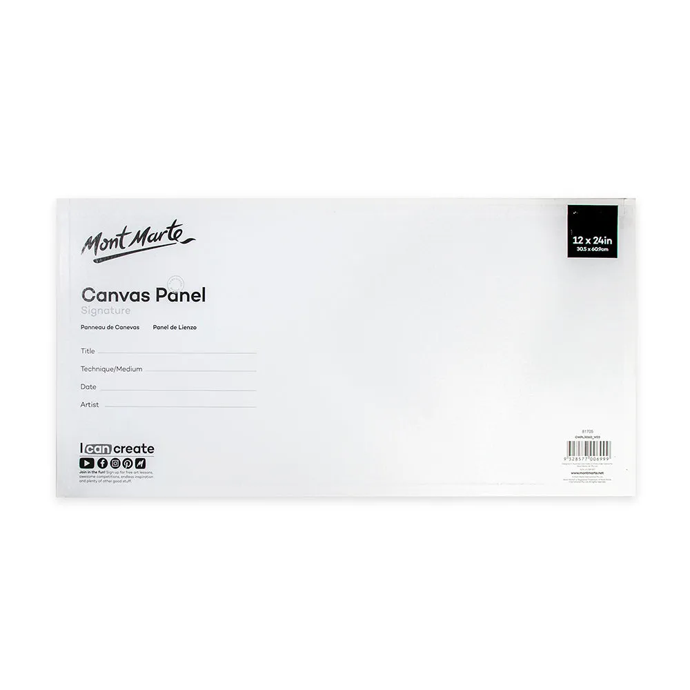 Canvas Panel Signature 1pc 30.5 x 60.9cm (12 x 24in)