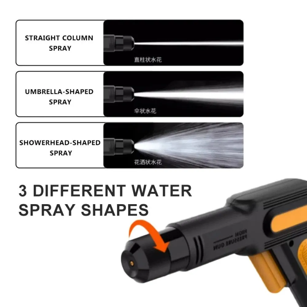 Car Wash Water Gun Spray Nozzle Sprinkler Cleaner for Auto Garden Automotive High Pressure Cleaning Washer Snow Foam Cannon