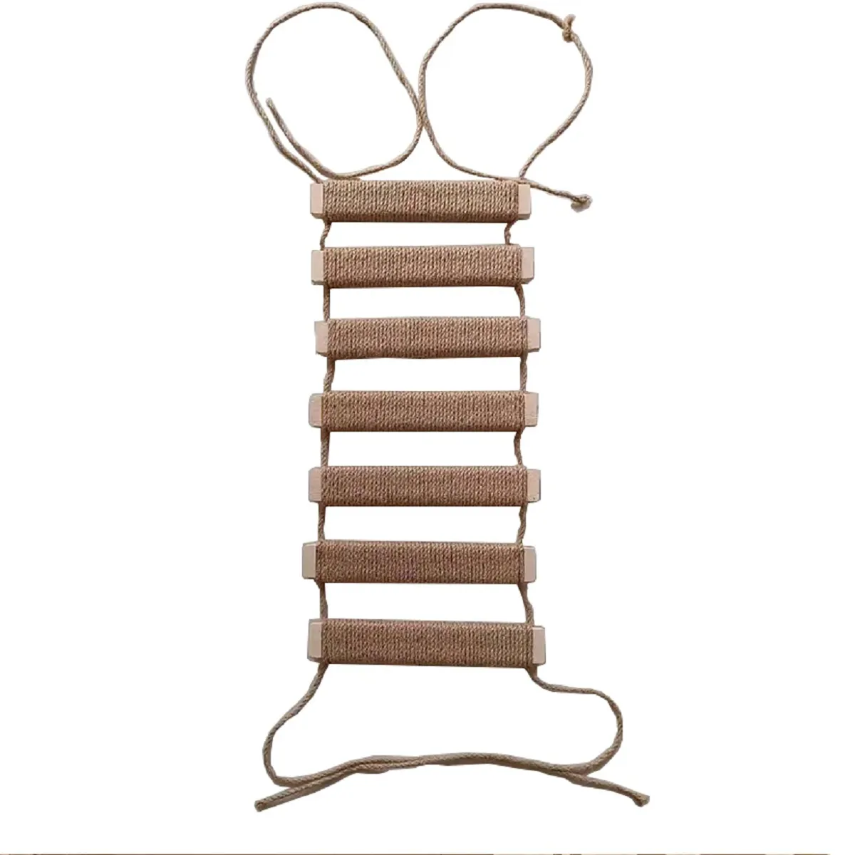 Cat Climbing Frame Tree Wall Bridge Rope Ladder for Pet Wall Furniture