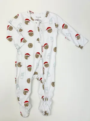 Cookie Christmas 2-Way Zipper Footie