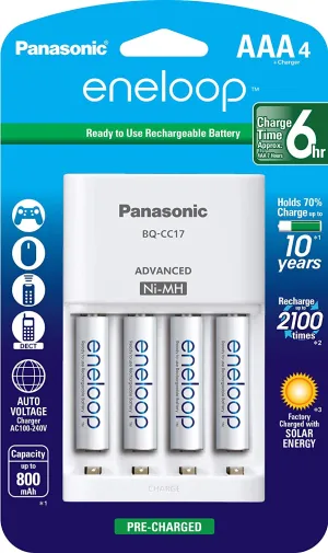 Eneloop 4-PK Charger