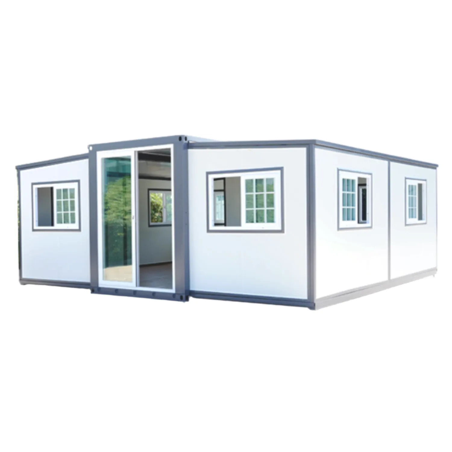 Expandable Prefab House 19ft x 20ft with Cabinet