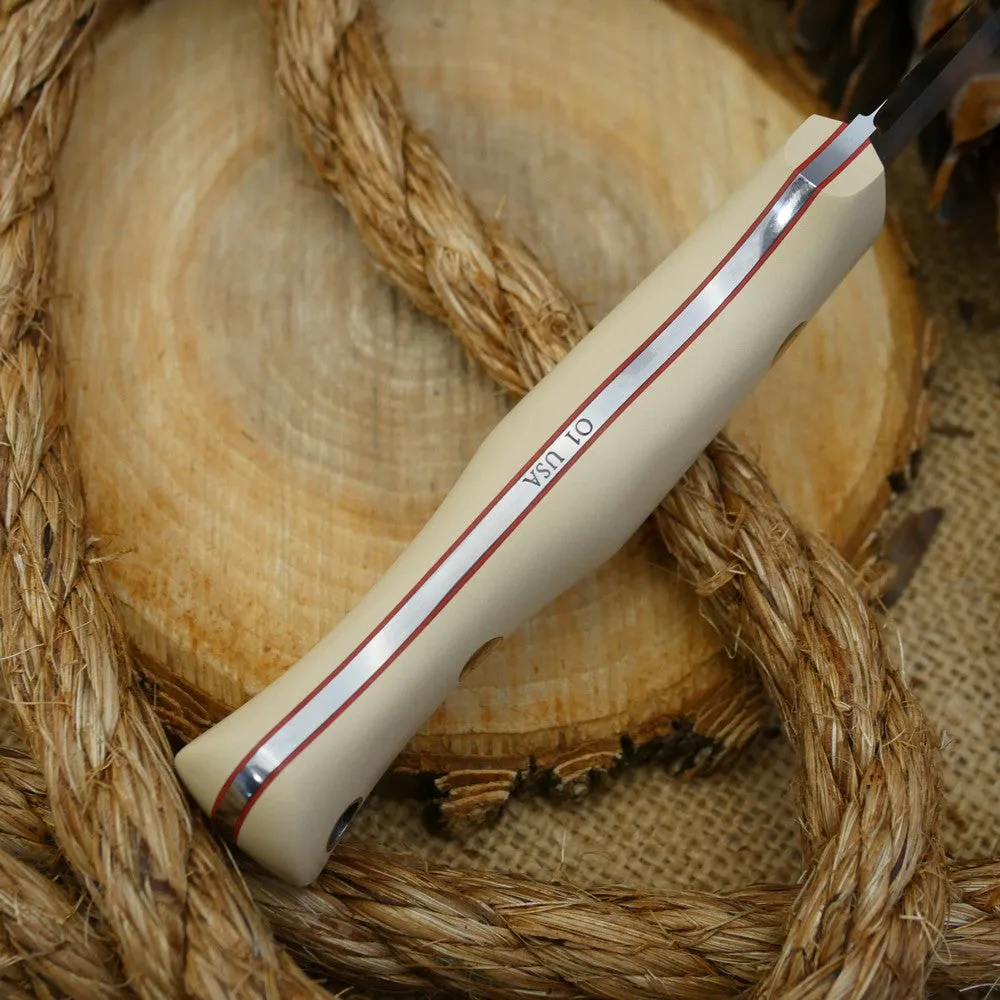 Explorer: Slim, Ivory Paper & Cinnamon Red