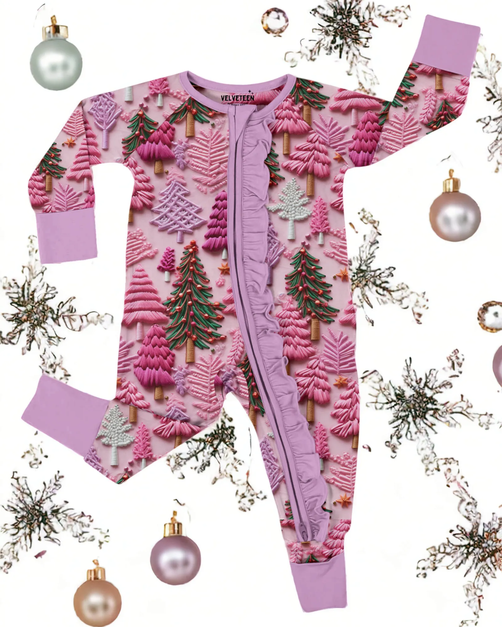 Gumdrop Forest | 3D Print Ruffle Bamboo Zippy | Discontinued Style