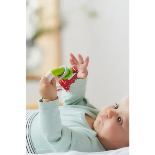 HABA Clutching Toy Foxy Rattle