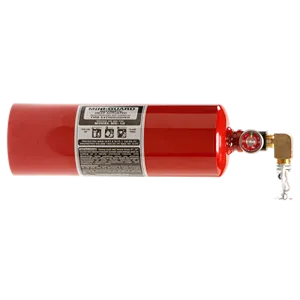 Horizontal Mid-Guard Fire Extinguisher