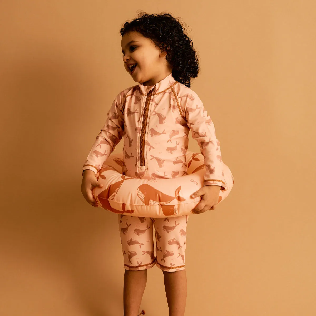 KIDLY by MORI 3/4 Sleeve Sunsuit