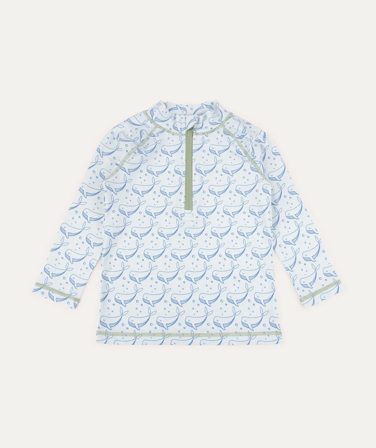 KIDLY by MORI Recycled Zip Front Rash Vest