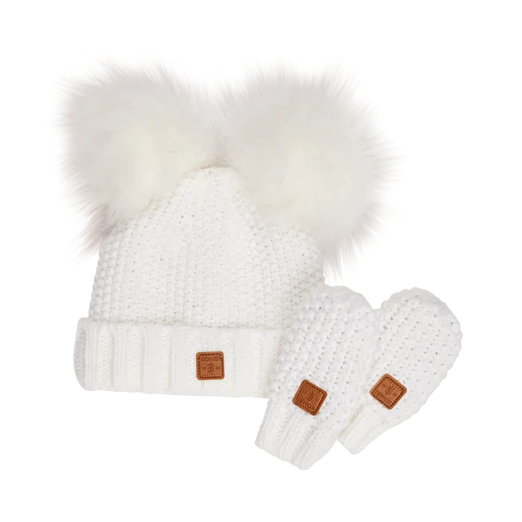 Kombi Adorable Infant Hat/Mitt Set