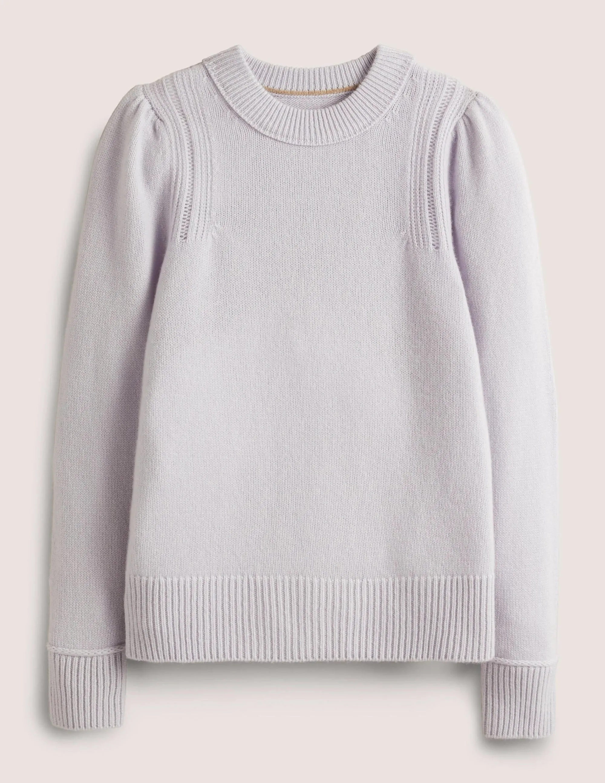 Lofty Cashmere Jumper-Skylight Blue