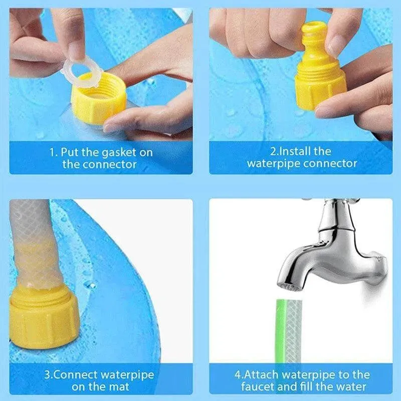 Oasis Pet Sprinkler Pad - Fun Water Toy for Dogs