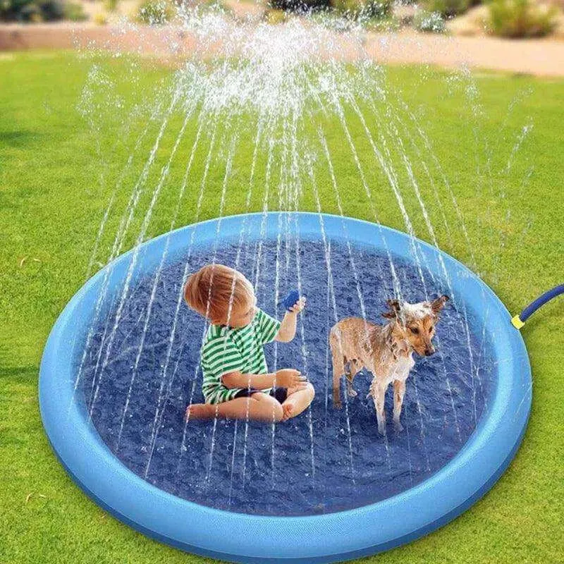 Oasis Pet Sprinkler Pad - Fun Water Toy for Dogs