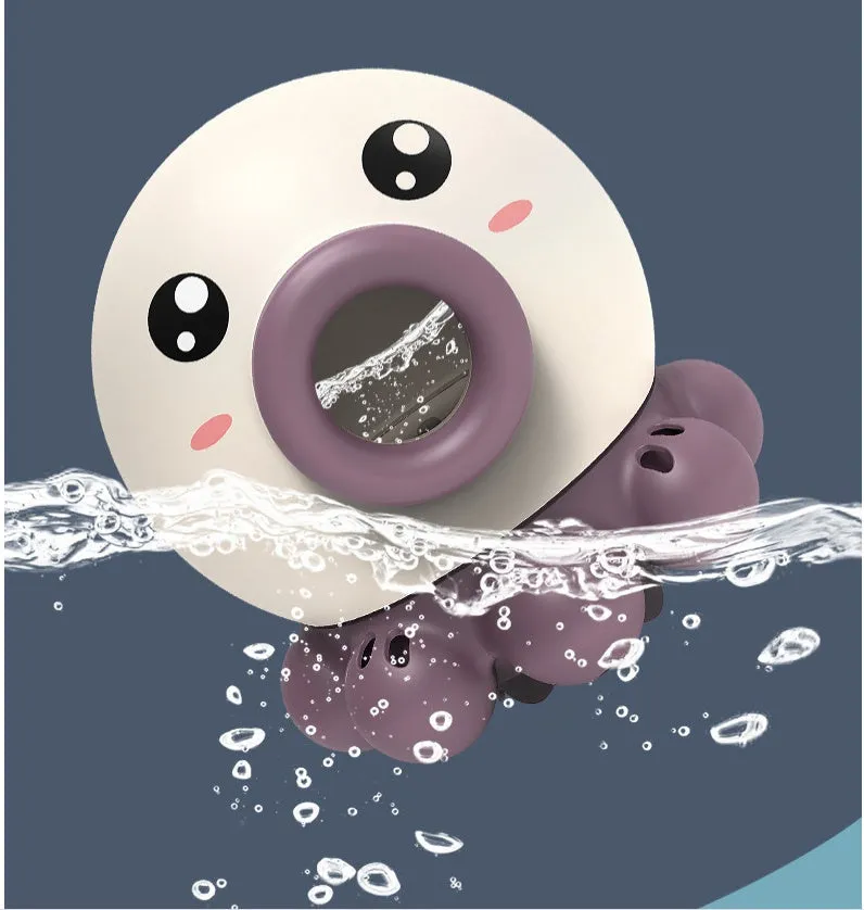 Octopus Water Jet Bath Toy – Rotating Fountain Shower & Beach Sprinkler for Kids