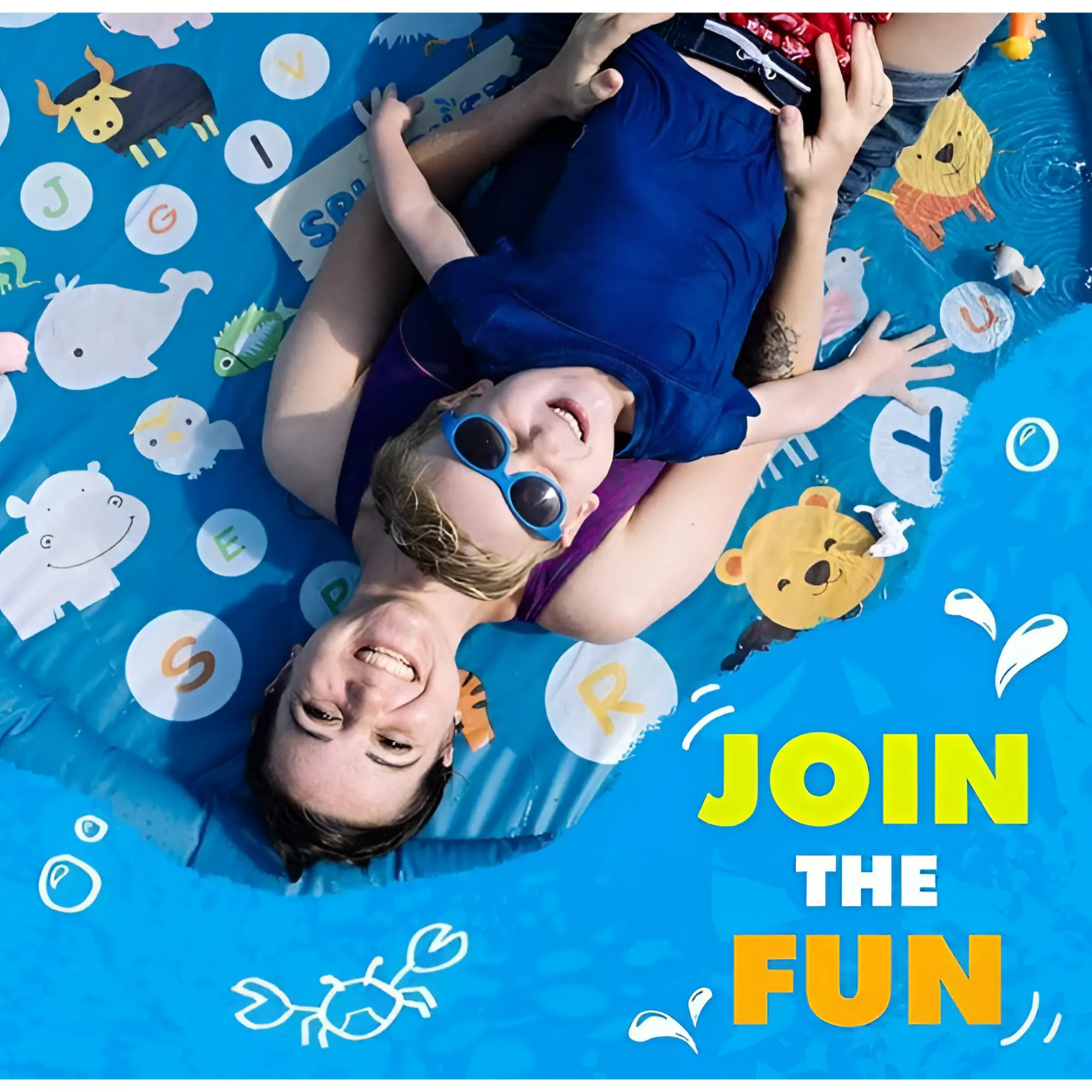 Outdoor Sprinkler Play Mat Top 1