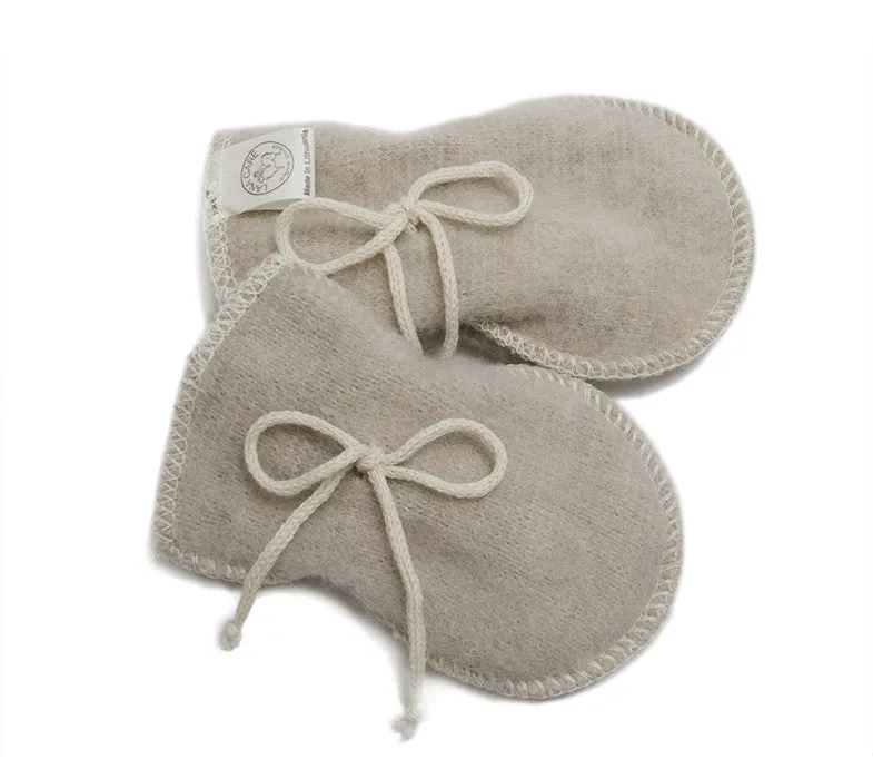 OUTLET LANACare Baby Mittens in Organic Merino Wool