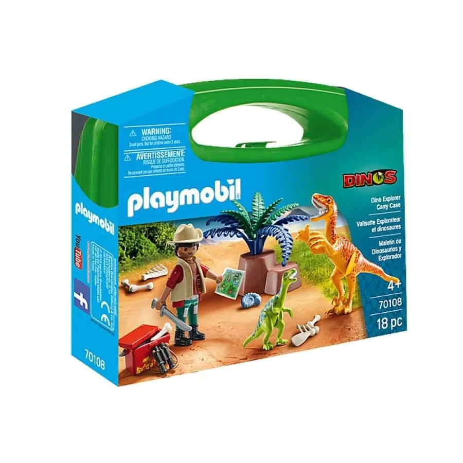 Playmobil 70108 Dino Explorer Carry Case