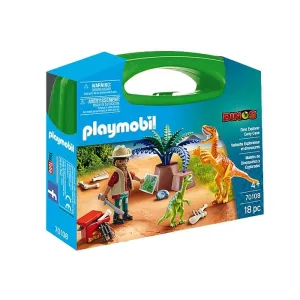 Playmobil 70108 Dino Explorer Carry Case