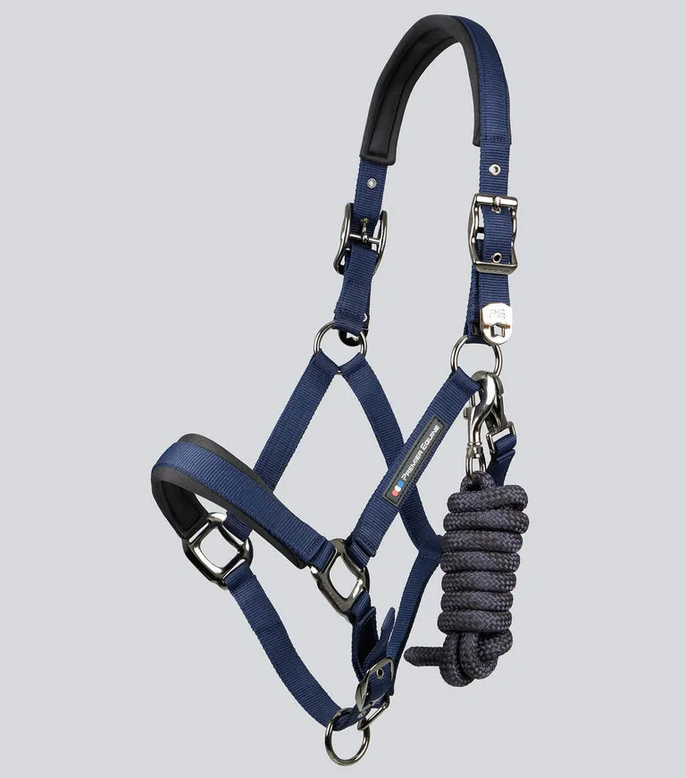 Premier Equine Corda Padded Headcollar with Lead