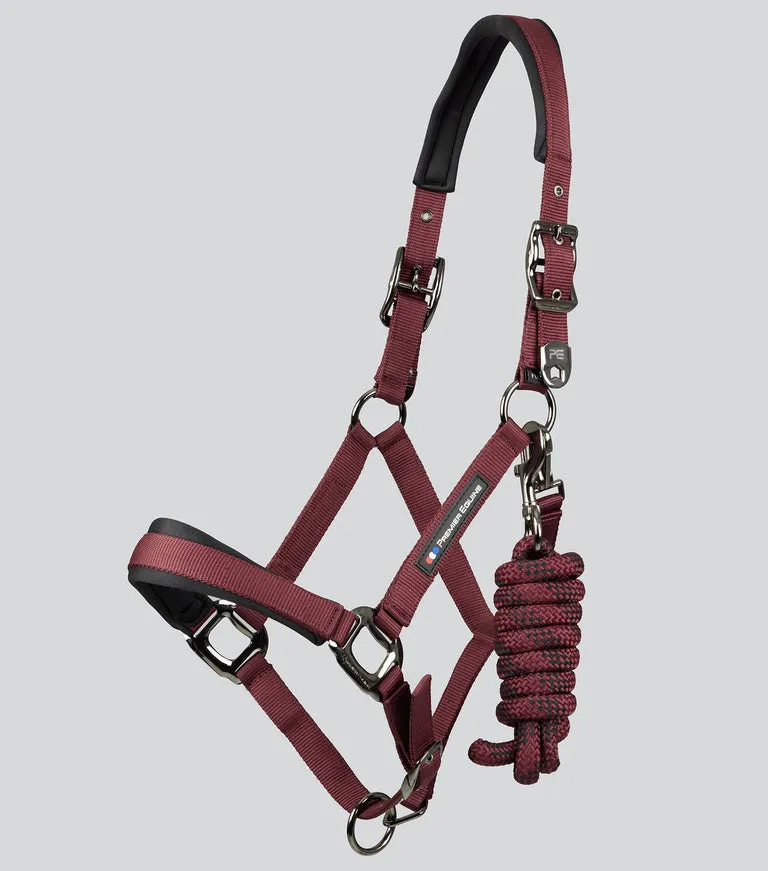 Premier Equine Corda Padded Headcollar with Lead