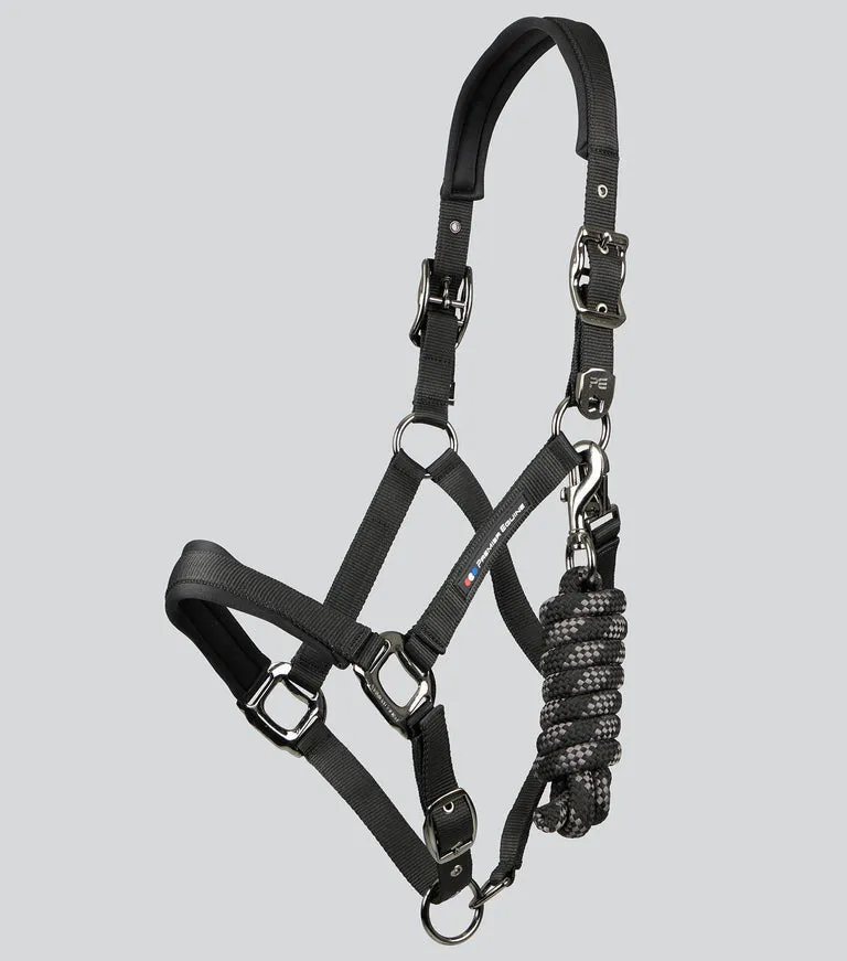Premier Equine Corda Padded Headcollar with Lead