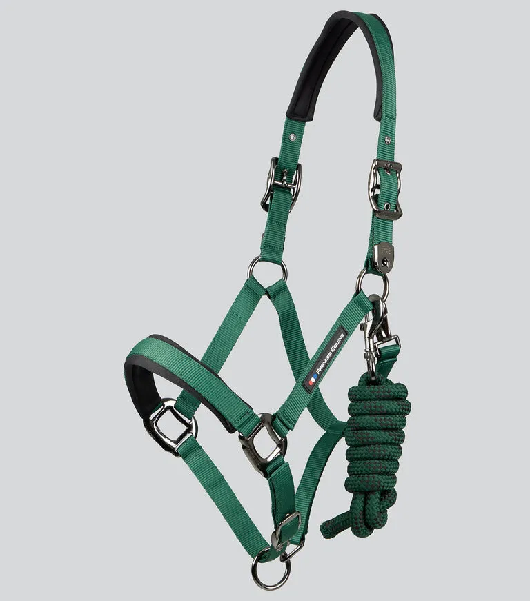 Premier Equine Corda Padded Headcollar with Lead
