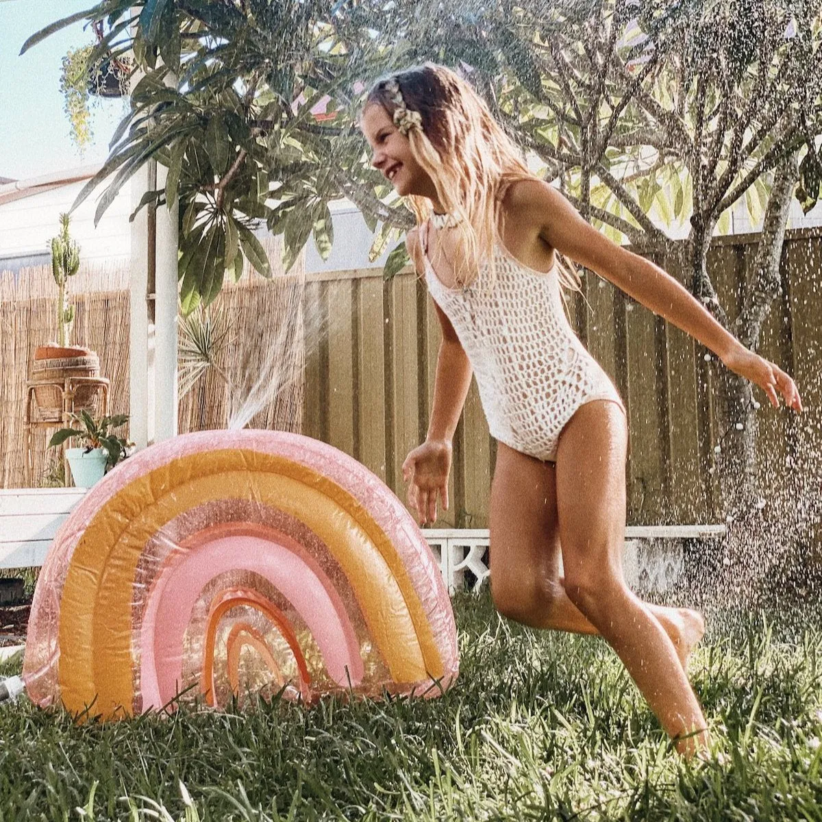 Rainbow Inflatable Sprinkler