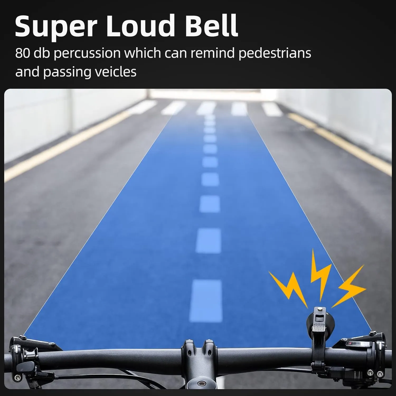 Retro High-Decibel Road and MTB Bike Bell