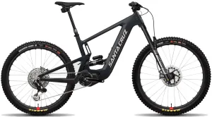 Santa Cruz Heckler 9 CC XX AXS MX Reserve Electric Full Suspension Mountain Bike 2024 - Matte Dark Pewter
