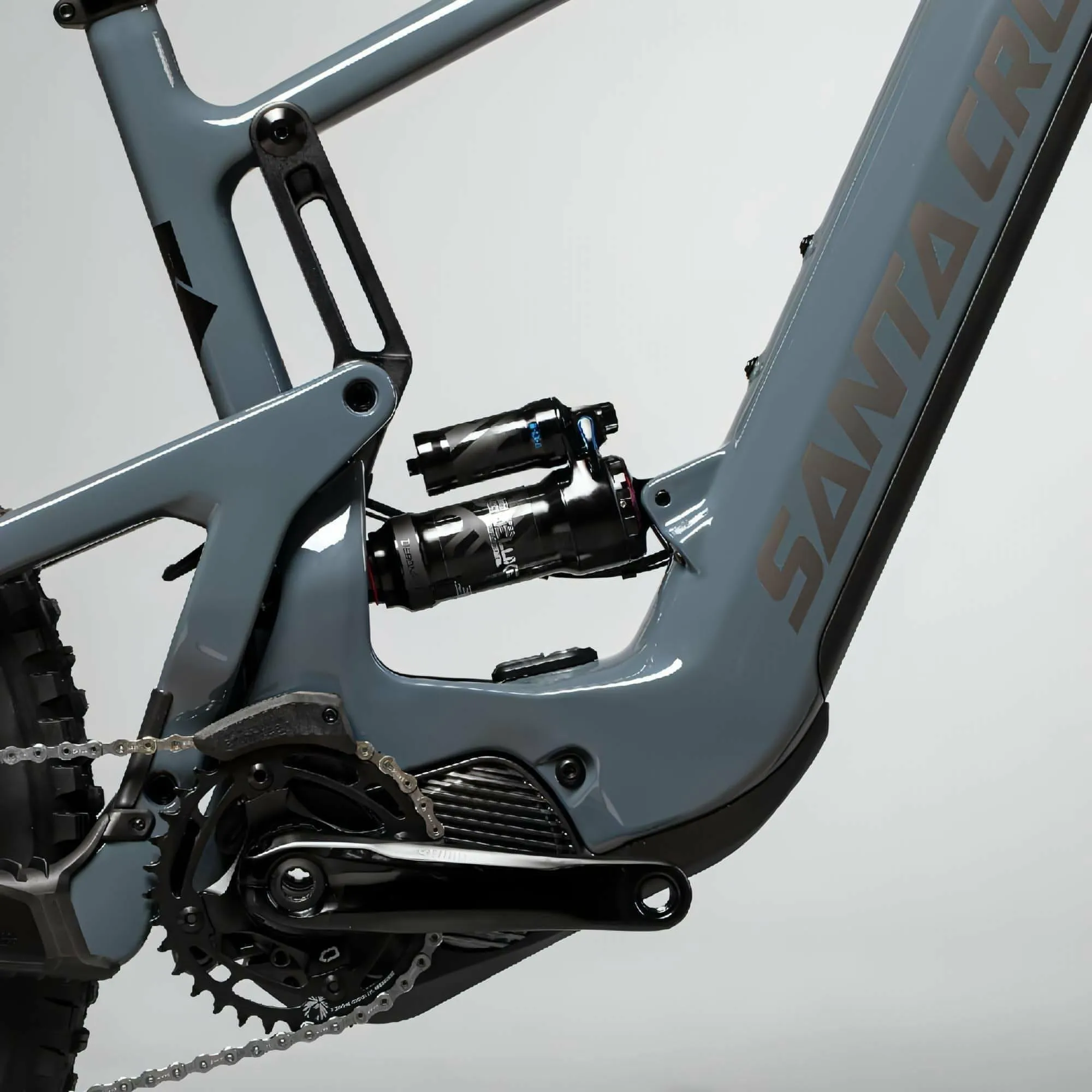 Santa Cruz Heckler C R MX Carbon Electric Mountain Bike 2023 - Maritime Grey